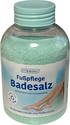 Picture of VITAWOHL Sāls kāju vannām ar tauksaknes ekstraktu un piparmētru eļļu 600g