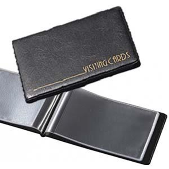 Picture of Vizītkaršu bloks 24 vizītkartēm, ECO melns