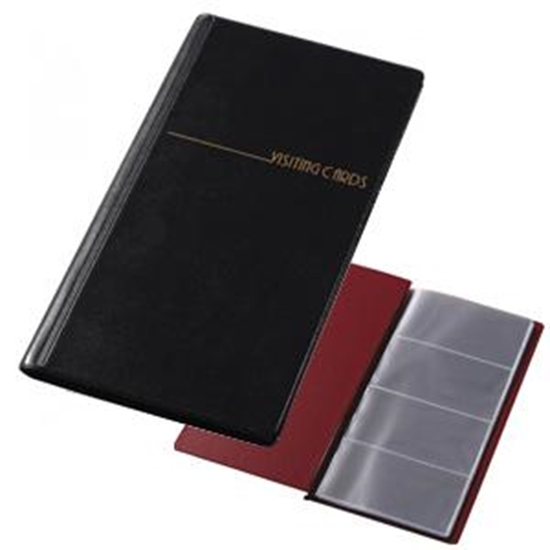 Picture of Vizītkaršu bloks 96 vizītkartēm, melns