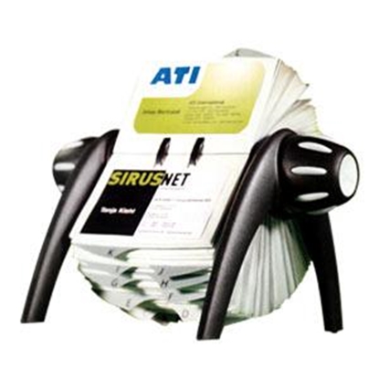 Attēls no Vizītkaršu kartotēka VISIFIX Flip, līdz 400 kartem, DURABLE
