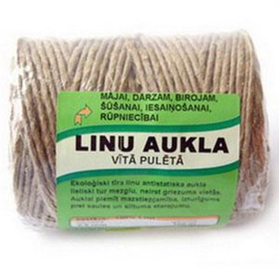Picture of Vīta aukla 2.5mmx100gr, linu, pulētā