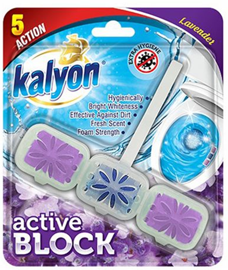 Picture of WC bloks KALYON Lavander 57gr (12gab/kastē)