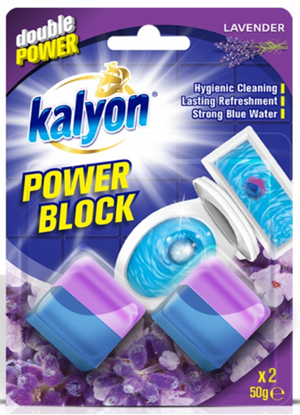 Picture of WC tabletes KALYON Lavander 2x50gr (12gab. kastē)