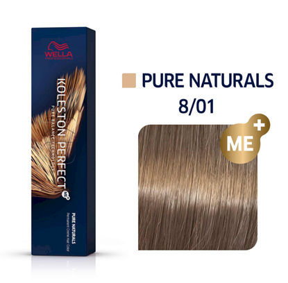 Picture of Wella Professionals Koleston Perfect Me+ Pure Naturals Hair color cream 8/01 60 ml