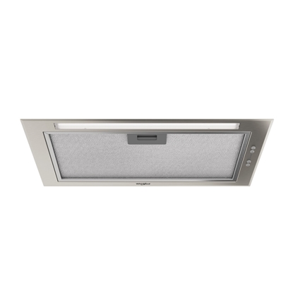 Picture of Whirlpool Hood | WCTH 63F LEB X | Built-in | Energy efficiency class B | Width 51.4 cm | 435 m³/h | Electronic | LED | Inox