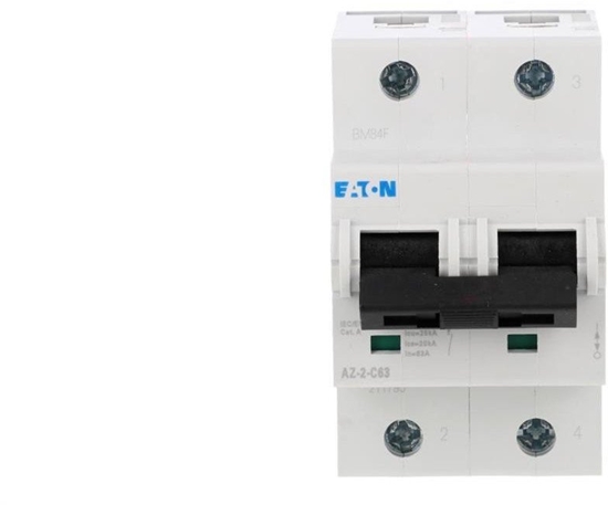 Picture of Eaton Wycznik nadprdowy 2P C 63A 25kA AC AZ-2-C63 211795