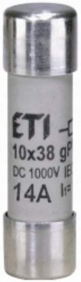 Picture of Wkadka bezpiecznikowa cylindryczna PV 10x38mm 14A gPV 1000V DC CH10 002625079