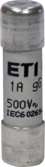 Picture of Wkadka topikowa cylindryczna CH10x38 gG 1A/500V 002651012