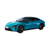 Picture of Xiaomi SU7 1:18 Die-cast Model Car | Aqua Blue | Zinc alloy, ABS, SAN and PVC
