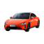 Picture of Xiaomi SU7 1:18 Die-cast Model Car | Lava Orange | Zinc alloy, ABS, SAN and PVC