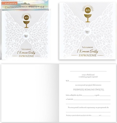 Picture of Zaproszenie Komunia (5szt)