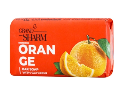 Attēls no Ziepes GRAND ŠARM Uzmundrinošais apelsīns 70g ( 72gab/kaste)