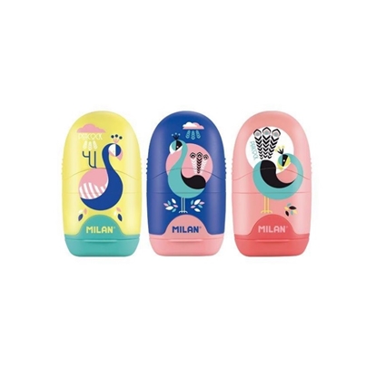 Picture of Zīmuļu asināmais PEACOCK ar dzēšgumiju