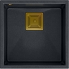 Picture of Zlewozmywak Quadron DAVID 40 GraniteQ black diamond/elementy stalowe