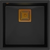 Picture of Zlewozmywak Quadron DAVID 40 GraniteQ black diamond/elementy stalowe