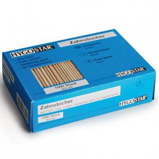 Изображение Zobu bakstāmie kociņi,iepakojumā (1000gab)