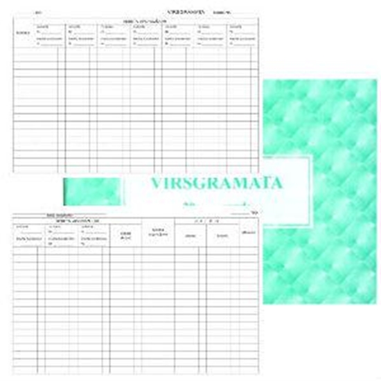 Picture of Žurnāls "Virsgrāmata" A5 50lp.