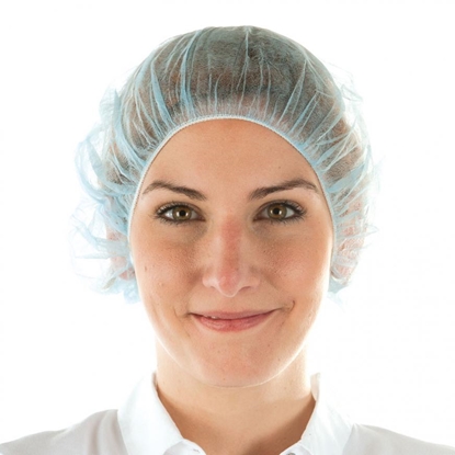 Picture of Сepurīte PP, Bouffant Bettina, 53cm, zila, (100gab)