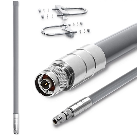 Picture of Antena LoRa | 12dBi | dookólna | zewnętrzna | włókno szklane |   868 MHz | 1.5m 