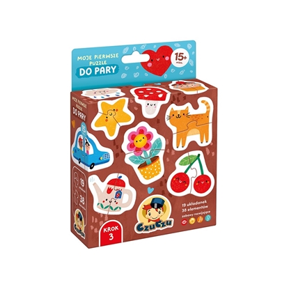 Изображение Czuczu Ukadanka Moje pierwsze puzzle - Do pary