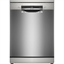 Picture of Bosch Dishwasher | SMS4HVI00E | Free standing | Width 60 cm | Number of place settings 14 | Number of programs 6 | Energy efficiency class D | Display | AquaStop function | Silver inox