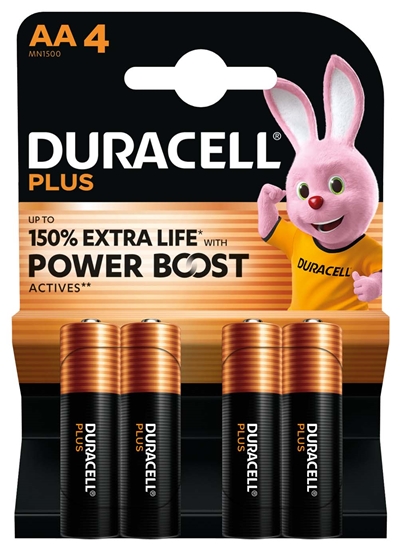 Picture of Duracell Plus Boost MN1500 BL4 | AA | 4 pc(s)