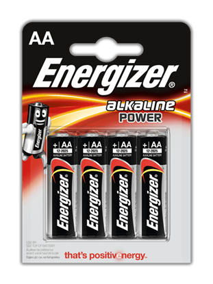 Picture of Energizer | AA/LR6 | Alkaline Power | 4 pc(s)
