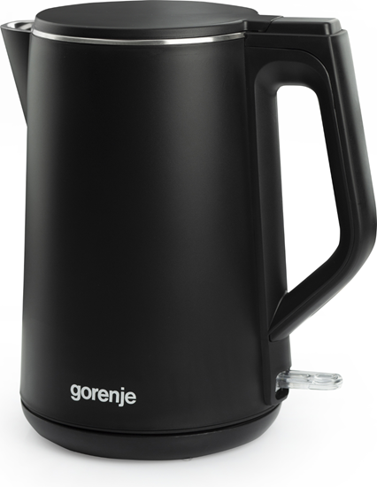 Picture of Gorenje | Kettle | K15DWBK | Electric | 2200 W | 1.5 L | Stainless steel | 360° rotational base | Black