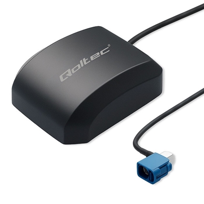 Изображение Mobilna Antena GPS GLONASS z podstawą magnetyczną| dookólna |   28dBi | 50W | FAKRA 