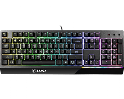 Изображение MSI | Vigor GK30 | Gaming Keyboard | Wired | RGB LED light | US | Black