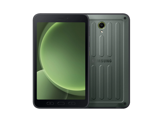 Picture of Samsung Galaxy | Tab Active 5 X306 | 8 " | Green | TFT LCD | 1920 x 1200 pixels | 6 GB | 128 GB | 4G | 5G | Wi-Fi | Front camera | 5 MP | Rear camera | 13 MP | Bluetooth | 5.3 | Android | 14