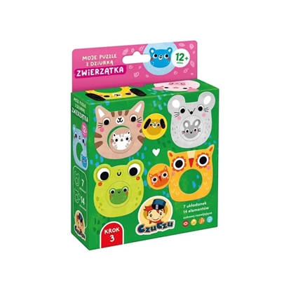 Picture of Ukadanka Moje puzzle z dziurk - Zwierztka