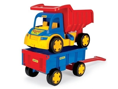 Изображение Wader GIGANT TRUCK WYWROTKA Z PRZYCZEP (65100)