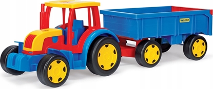 Attēls no Wader Traktor z przyczep 120 cm Gigant pudeko