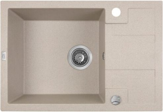 Picture of Granīta izlietne Barbados, 65x44x20cm,ar sif.,bēša