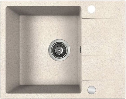 Picture of Granīta izlietne Laut 44x56x17cm,ar žāvētāju,bēša