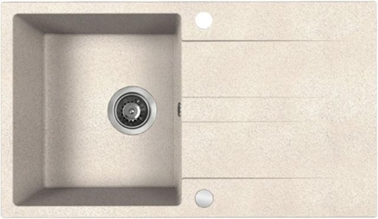 Picture of Granīta izlietne Laut 44x76x17cm,ar žāvētāju,bēša