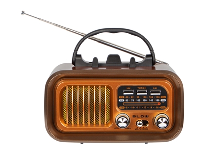 Attēls no Radio przenośne analogowe AM/FM RA16 solarne