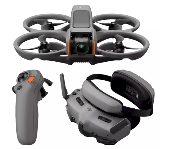 Picture of Dji Avata 2 Fly More Combo Drone + accessories