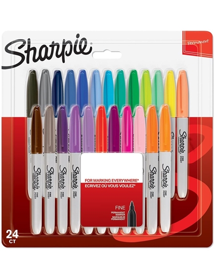 Изображение 1x24 Sharpie Permanentmarker F 24 colours