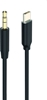 Picture of 2GO Audiokabel AUX/MP3 für USB Type-C - Stereo 100cm schwarz