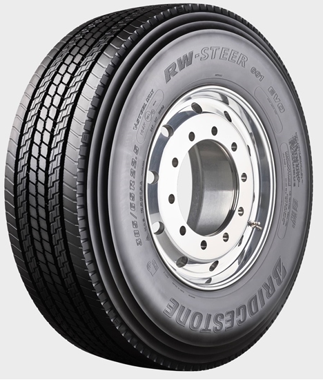 Picture of 385/65R22.5 BRIDGESTONE RW-STEER 001 160K/158L 3PMSF TL