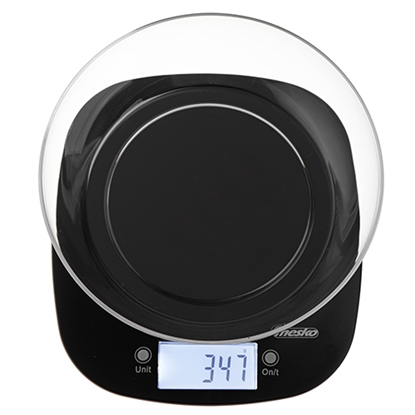Изображение Adler Kitchen Scale with a bowl | MS 3179b | Graduation 1 g | Display type LCD | Black