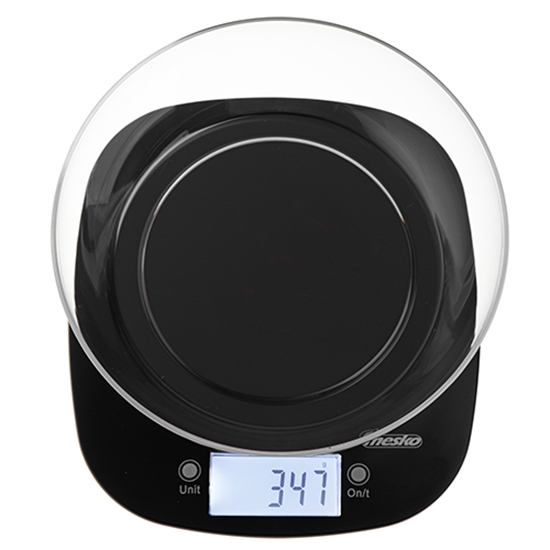 Picture of Adler Kitchen Scale with a bowl | MS 3179b | Graduation 1 g | Display type LCD | Black