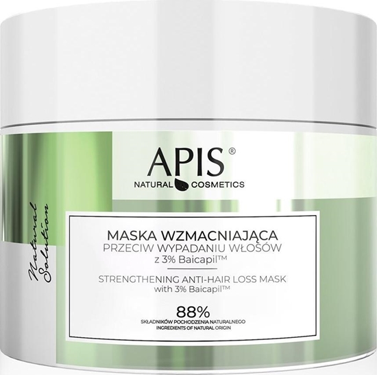 Изображение Apis APIS_Wzmacniajca maska przeciw wypadaniu wosów z 3% Baicapil 200ml