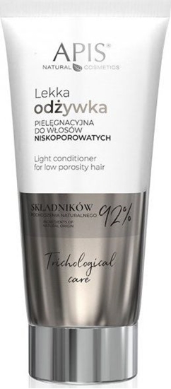 Изображение Apis Trichological Care lekka odywka pielgnacyjna do wosów niskoporowatych 200ml
