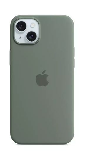 Picture of Apple Silicone Case with Magsafe Rear Cover for Apple iPhone 15 Plus