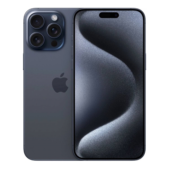 Изображение Apple iPhone 15 Pro Max 256GB Blue Titanium Prece no ekspozīcijas. Garantija 2 gadi