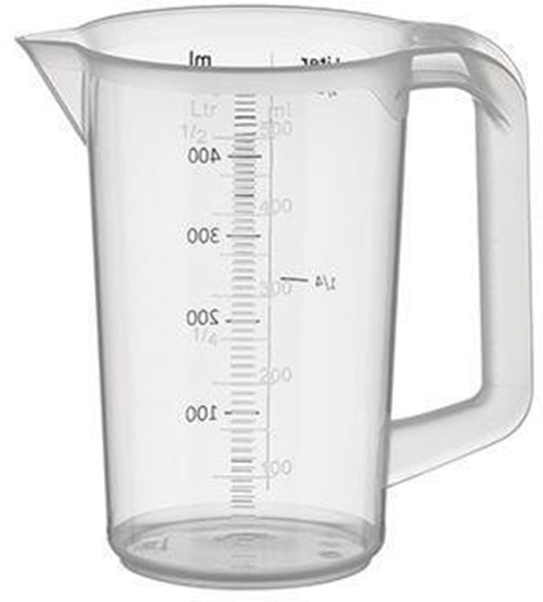 Picture of APS Miarka 0,5 litra z uchwytem Ø90xH140 mm Polypropylen 1 szt.