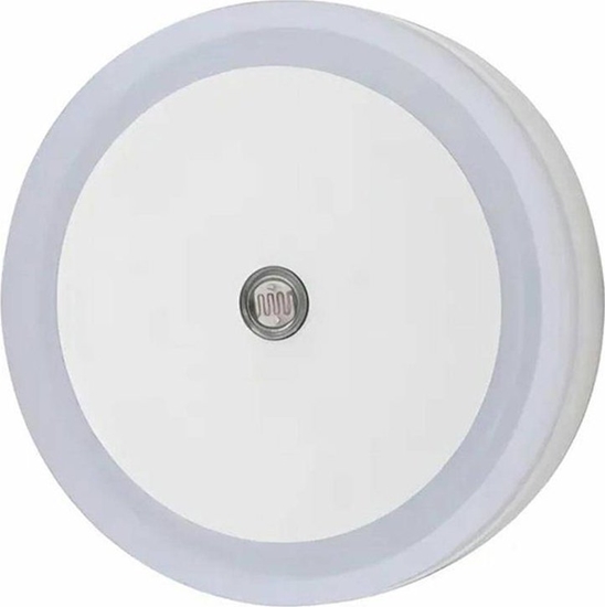 Picture of Aptel LAMPKA Nocna LED z Czujnikiem Zmierzchu PIR 1W biaa ZD104